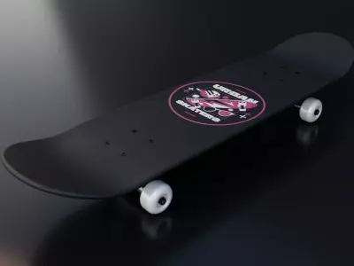 Skateboard Free 3D model purchase