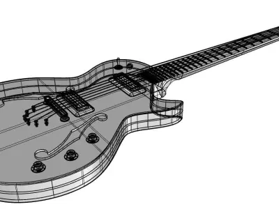 Guitar Free 3D model