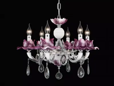 714064 Anemone Osgona Chandelier 3D model