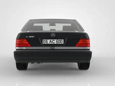 Mercedes Benz S 600 - W140 3D model