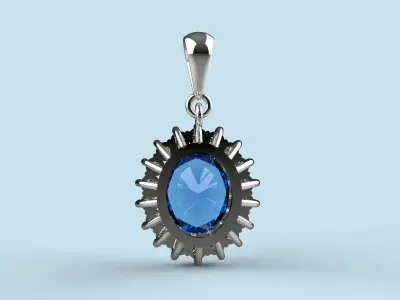 Pendant 3D print model