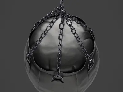 Punching Bag 3 3D model