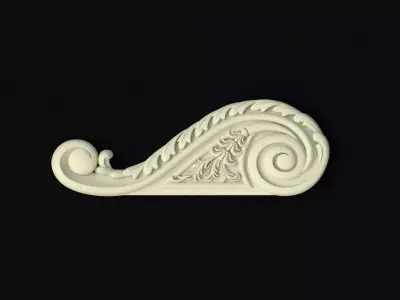 Decor for furniture 3D model 24