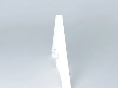 small kingpost truss Free 3D model