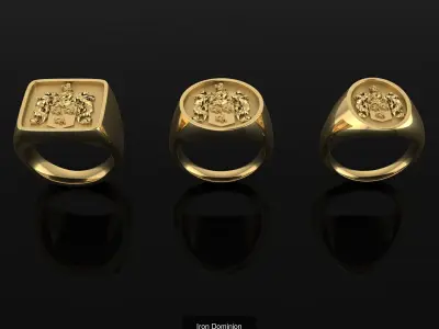 The Five Sigils 4 3D Model Pack