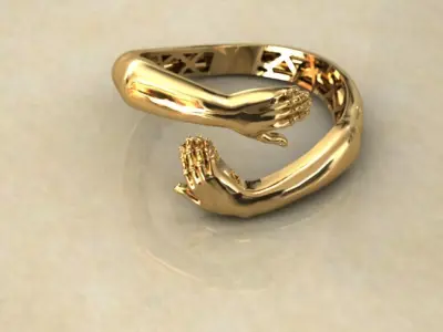 Women Wedding Engagement Ring 31 3D print model