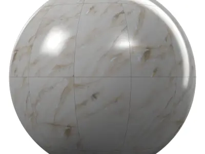 SeamlessMarbleSet01 - 4K - PBR - SBSAR Texture