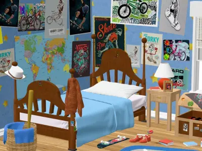  Andys room  - Part 2 3D model