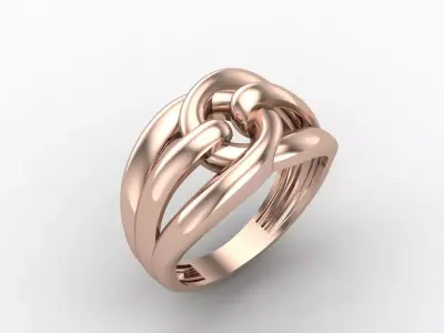 Plain Ring Women Ready STL 3DM Models Womens Rings 3D models 3D print model buy