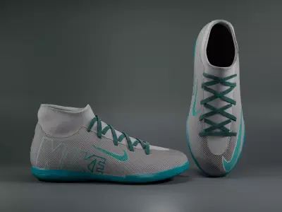 Shoes - Nike Mercurial Low-poly 3D model