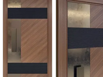 Door luxury 3D model