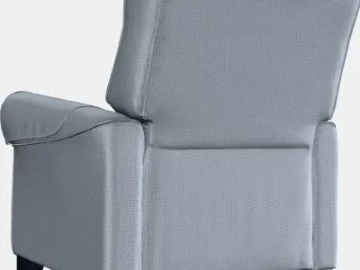 MUREN Recliner 1 Low-poly 3D model