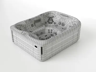 ENTERTAINER HOT TUB 3D model