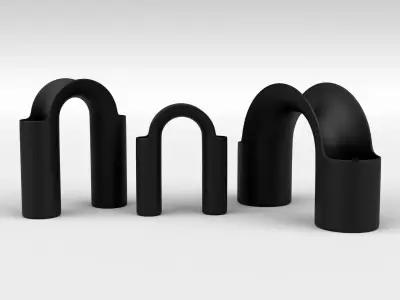 Bridge Vase 3D model