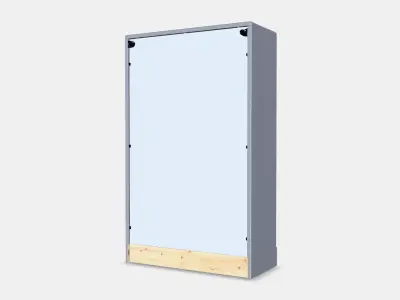 HAVSTA Cabinet with plinth Low-poly 3D model