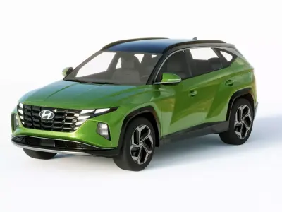 Hyundai Tucson 2021 3D model