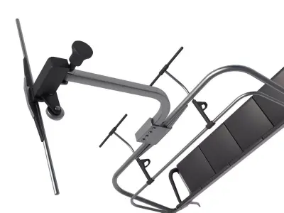 Ski lift chair  3D model