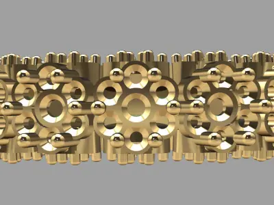 g ring 3D print model