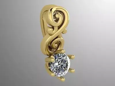 Pendant 53 3D print model