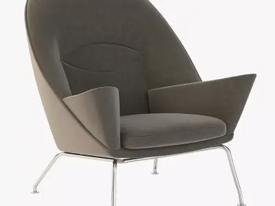 Ch468 Oculus Armchair Carl Hansen And Son By Hans J Wegner 3D model