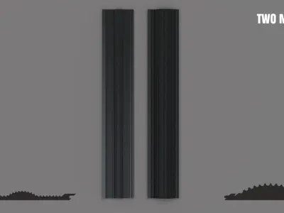 Wave sluice mat 3D print model