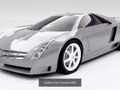 Cadillac Car Collection 3D Model Pack