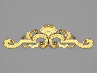 Classic Carved 013 3D model purchase