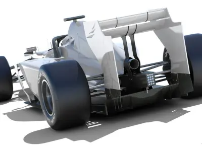 Generic F1 2015-2016 Race Car 3D model