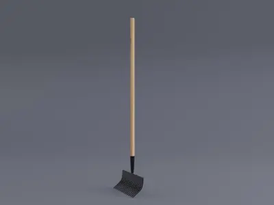 Rake Tool 3D model