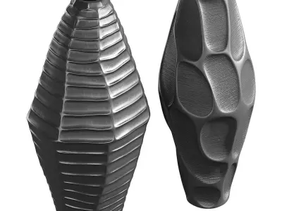 Vessel vases 3D model