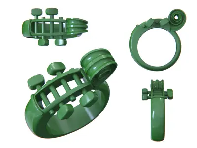 Cello Ring 3D print model