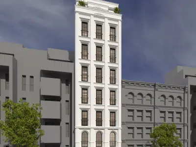 Shophouse Vietnam - Classic 3D model