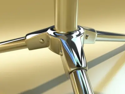 Guitar Stand 3D model