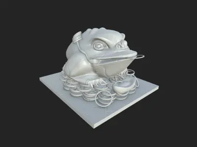 Toad Statue  3D model