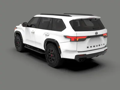 Toyota Sequoia TRD Pro 2023-2024 3D model