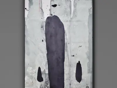 Collection of paintings Set 6 3D model