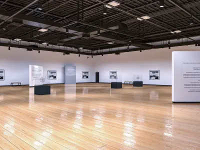 Art Gallery Exhibition 4 3D model