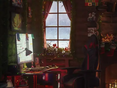 Santa After Christmas Is Over 3D model