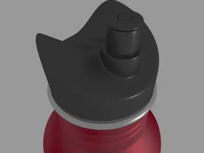 Sports bottle Free 3D model
