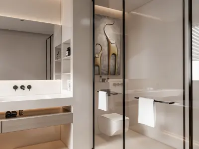 Bathroom 87 3D model