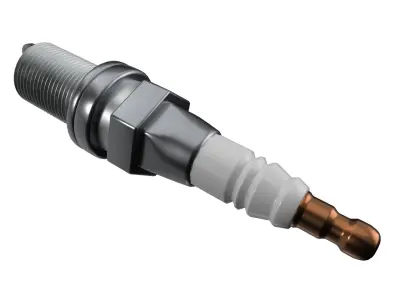 simple automative spark 3D model