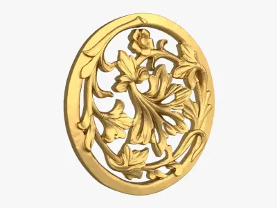 Classic decor ornament 260 3D model