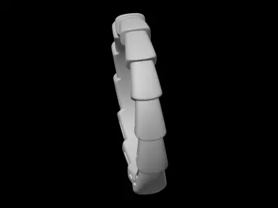 BULGARI - SERPENTI VIPER - RING 3D print model