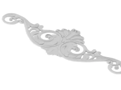 Cartouche Ornament 010 3D model
