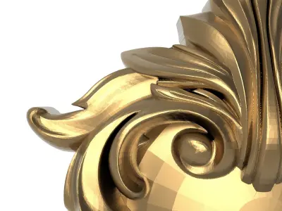  decorative pattern ready for 3D printing 3D model