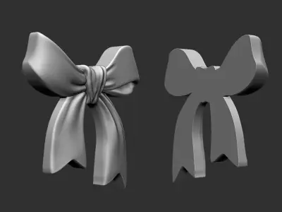 Wrapping Bow 3D print model