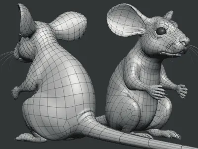 Mouse 3D model