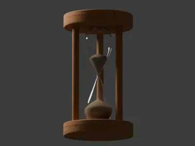 Hourglass 3D model
