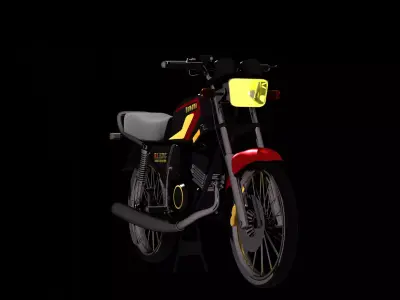Yamaha RX king 3D model