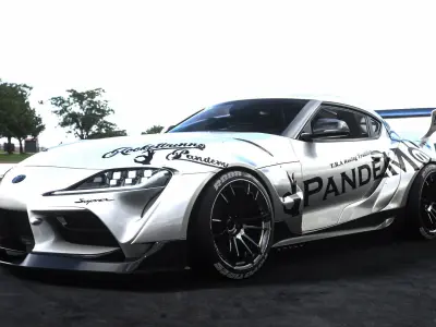 TOYOTA SUPRA A90 3D model